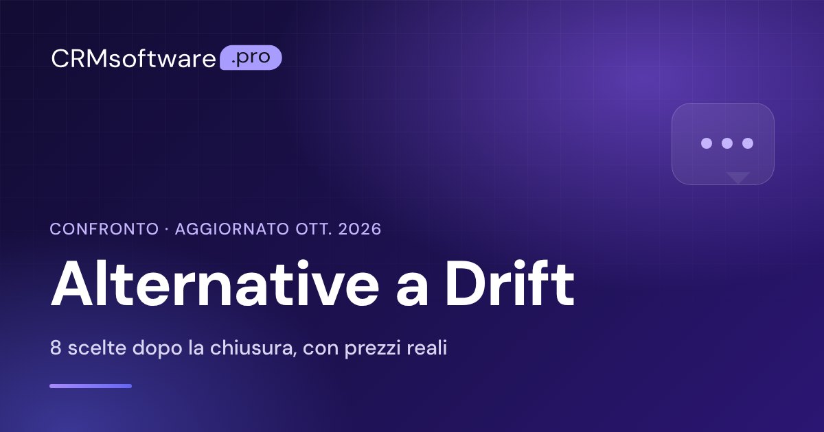 Alternative a Drift nel 2026: 8 scelte dopo la chiusura